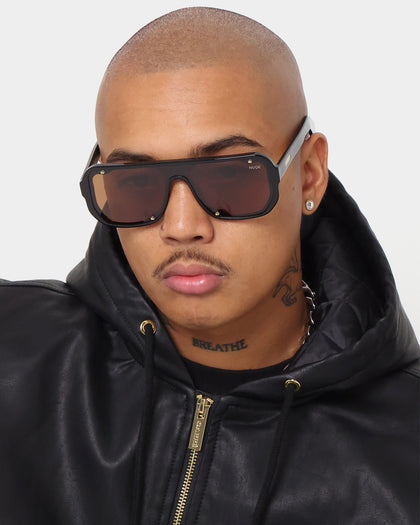 NUQE Enzo Sunglasses Black/Brown