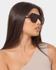 NUQE Enzo Sunglasses Black/Brown