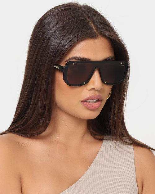 NUQE Enzo Sunglasses Black/Brown