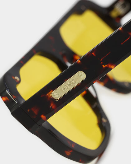 NUQE Enzo Sunglasses Tortoise/Yellow