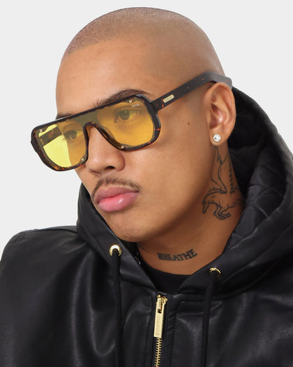 NUQE Enzo Sunglasses Tortoise/Yellow