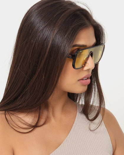 NUQE Enzo Sunglasses Tortoise/Yellow