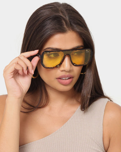 NUQE Enzo Sunglasses Tortoise/Yellow