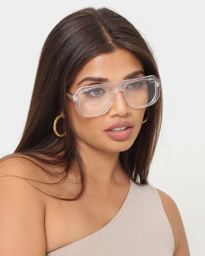 NUQE Enzo Sunglasses Clear/Bluelight