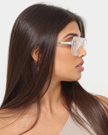 NUQE Enzo Sunglasses Clear/Bluelight