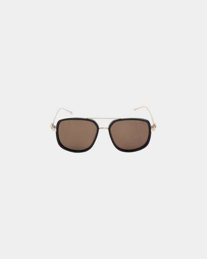 NUQE Quattro Sunglasses Black/Brown