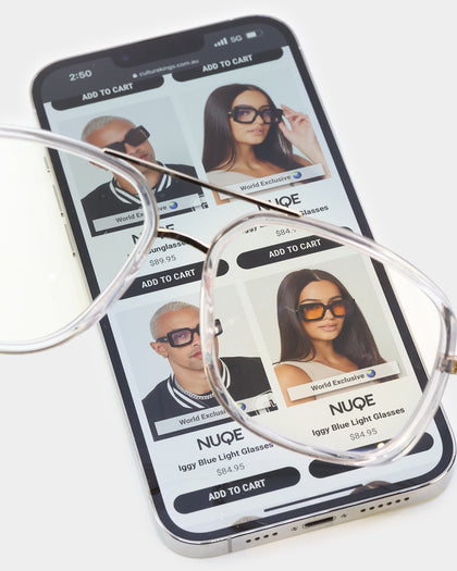 NUQE Quattro Sunglasses Clear/Bluelight