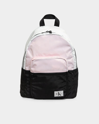 Calvin Klein Kids' Colour Block Backpack Sweetest Pink