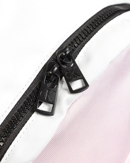 Calvin Klein Kids' Colour Block Backpack Sweetest Pink