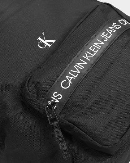 Calvin Klein Kids' Logo Tape Backpack Ck Black