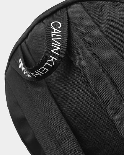 Calvin Klein Kids' Logo Tape Backpack Ck Black