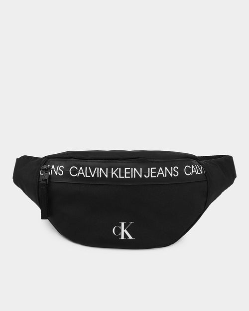 Calvin Klein Kids' Logo Tape Waist Bag Ck Black