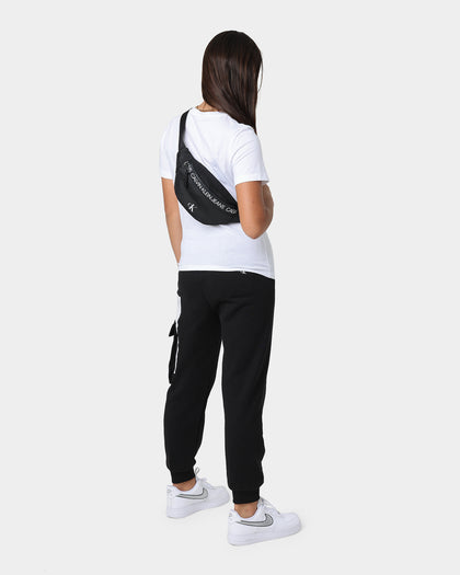 Calvin Klein Kids' Logo Tape Waist Bag Ck Black