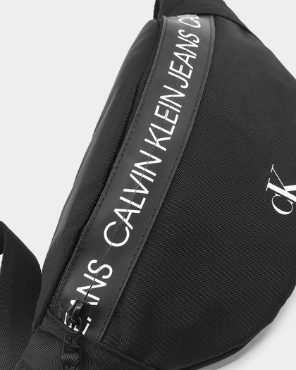 Calvin Klein Kids' Logo Tape Waist Bag Ck Black