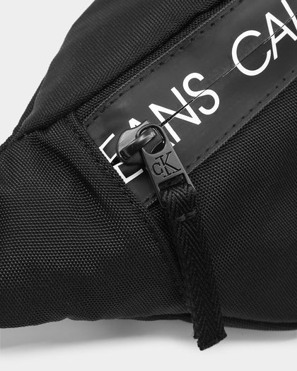 Calvin Klein Kids' Logo Tape Waist Bag Ck Black