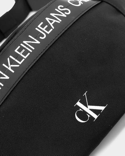 Calvin Klein Kids' Logo Tape Waist Bag Ck Black