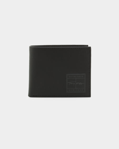 Tommy Jeans Signature Mini Credit Card Wallet Black