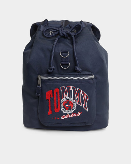 Tommy Jeans Heritage Logo Backpack Twilight Navy