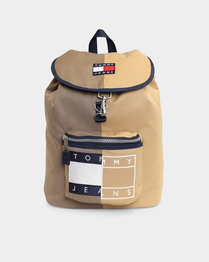 Tommy Jeans Heritage Spliced Backpack Khaki
