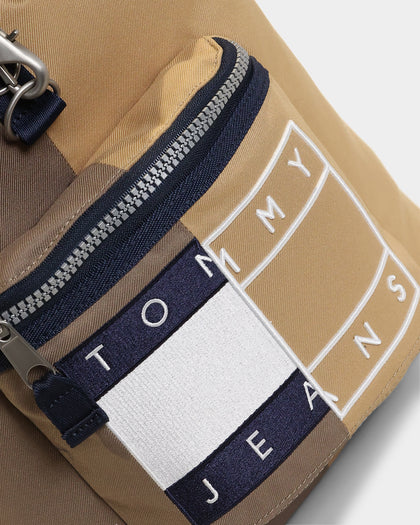 Tommy Jeans Heritage Spliced Backpack Khaki