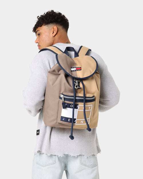 Tommy Jeans Heritage Spliced Backpack Khaki