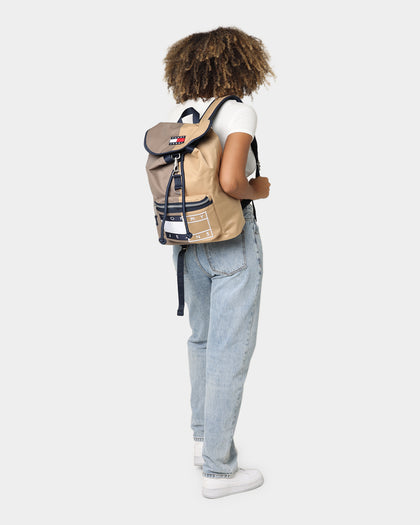 Tommy Jeans Heritage Spliced Backpack Khaki