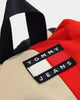 Tommy Jeans Heritage Spliced Backpack Deep Crimson