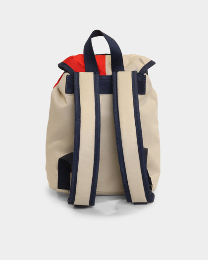 Tommy Jeans Heritage Spliced Backpack Deep Crimson