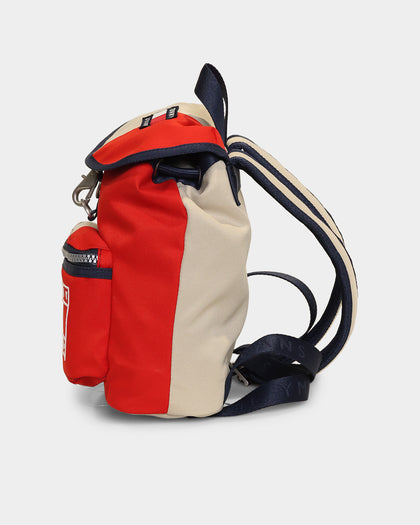 Tommy Jeans Heritage Spliced Backpack Deep Crimson
