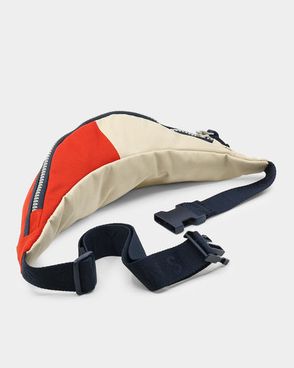 Tommy Jeans Heritage Spliced Bum Bag Deep Crimson