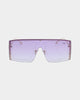 NUQE As IF Sunglasses Gold/Lilac