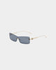 NUQE Razr Sunglasses Black/Gold