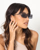 NUQE Razr Sunglasses Black/Gold