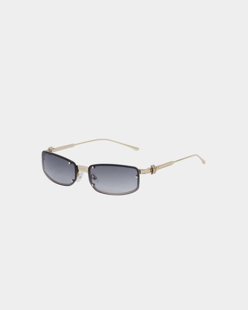 NUQE Velvet Sunglasses Black/Gold