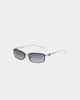 NUQE Velvet Sunglasses Black/Gold