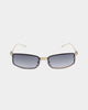 NUQE Velvet Sunglasses Black/Gold