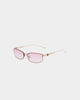 NUQE Velvet Sunglasses Peach/Gold