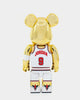 Medicom Toy Be@Rbrick Jordan '92 Team USA Chrome Version 1000% Gold