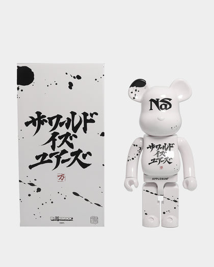 Medicom Toy Be@rbrick NAS X Applebum 1000% White