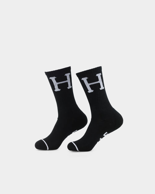 HUF Classic H Crew Socks Black
