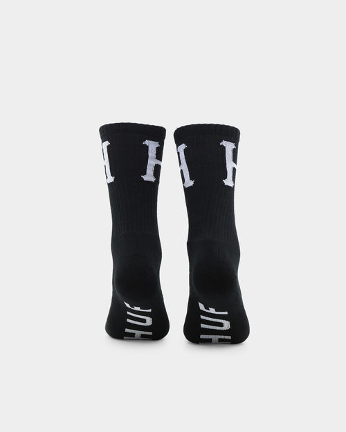 HUF Classic H Crew Socks Black
