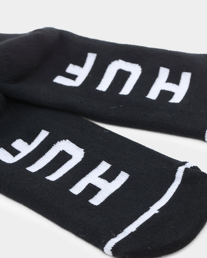 HUF Classic H Crew Socks Black