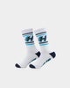 HUF Enforcer Socks White