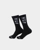 HUF Essential OG Logo Socks Black