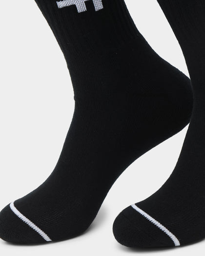 HUF Essential OG Logo Socks Black