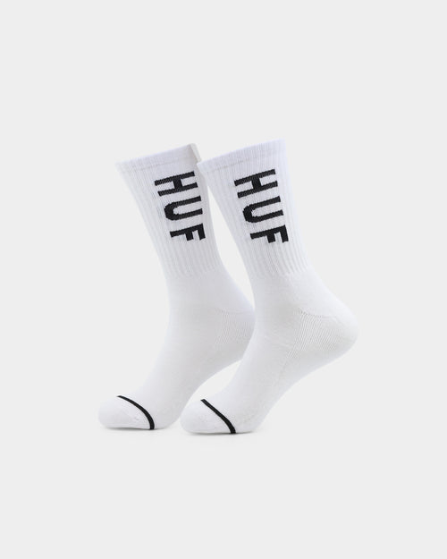HUF Essential OG Logo Socks White