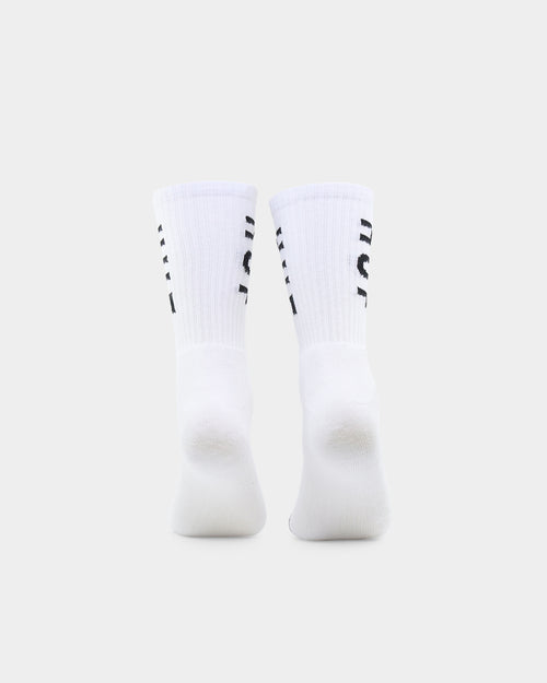 HUF Essential OG Logo Socks White