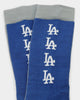 Stance Los Angeles Dodgers Split Crew Socks Royal Blue