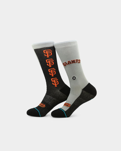 Stance San Francisco Giants Split Crew Socks Black