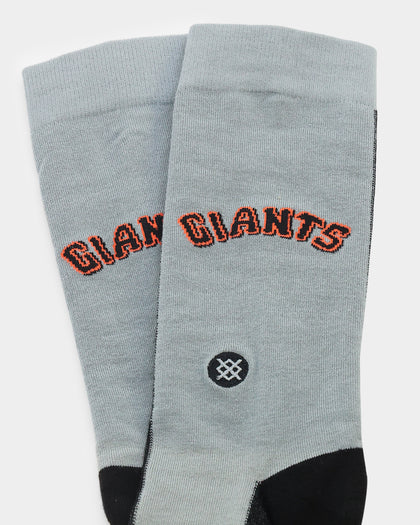 Stance San Francisco Giants Split Crew Socks Black